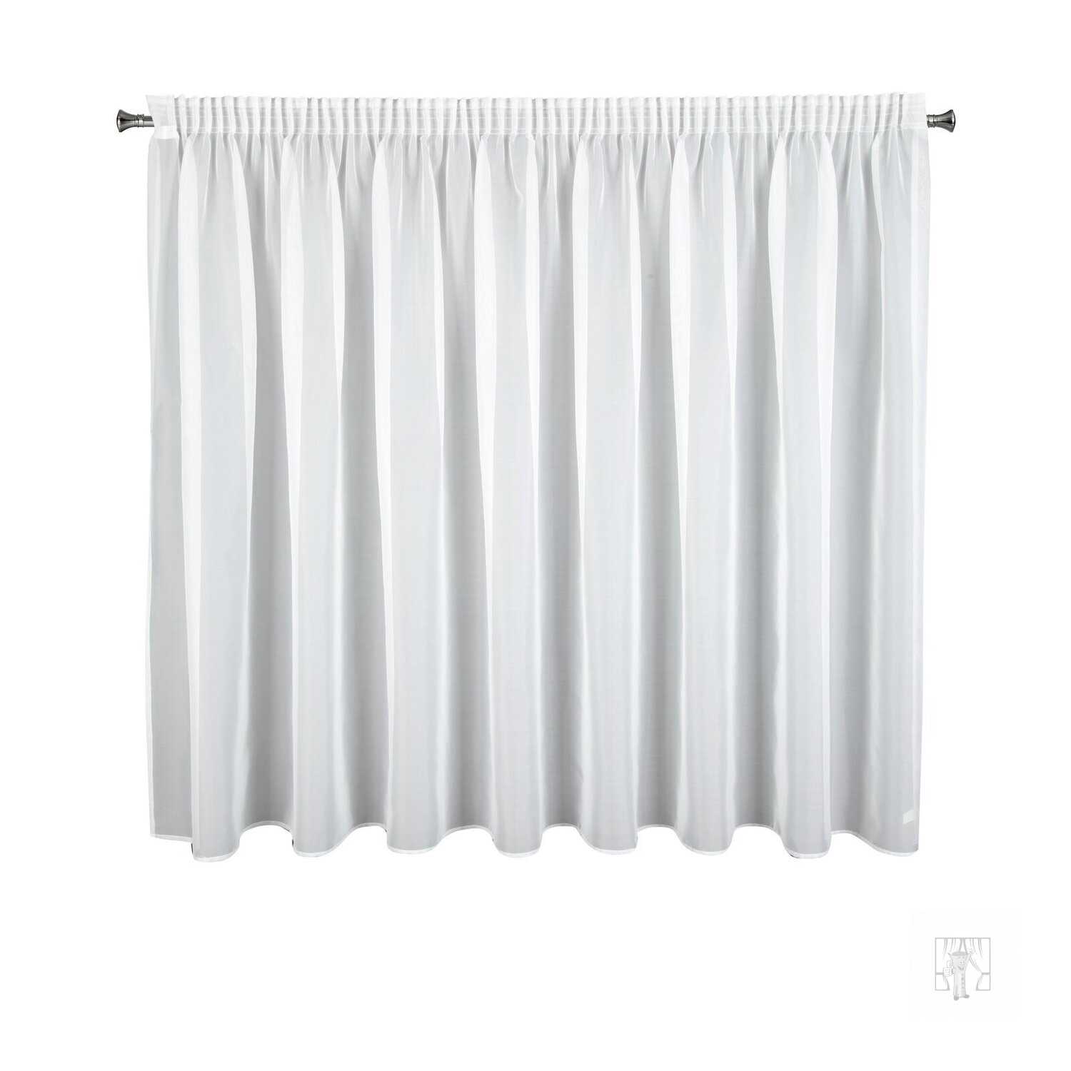 Záclona LUCY na páske biela 300x160cm
