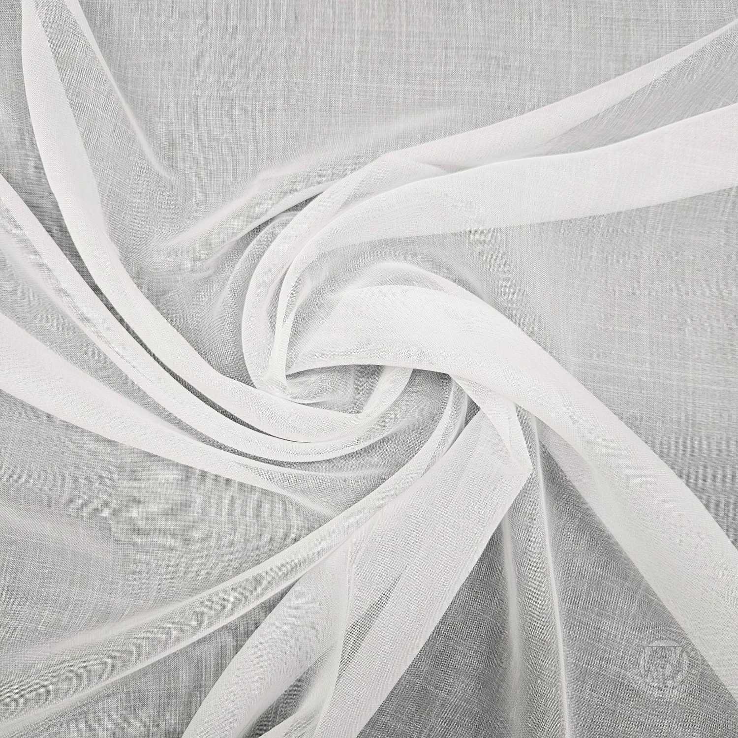 Záclona metráž NELSON prírodná biela, 300cm