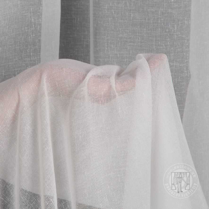 Záclona metráž 5500/ETA biela E