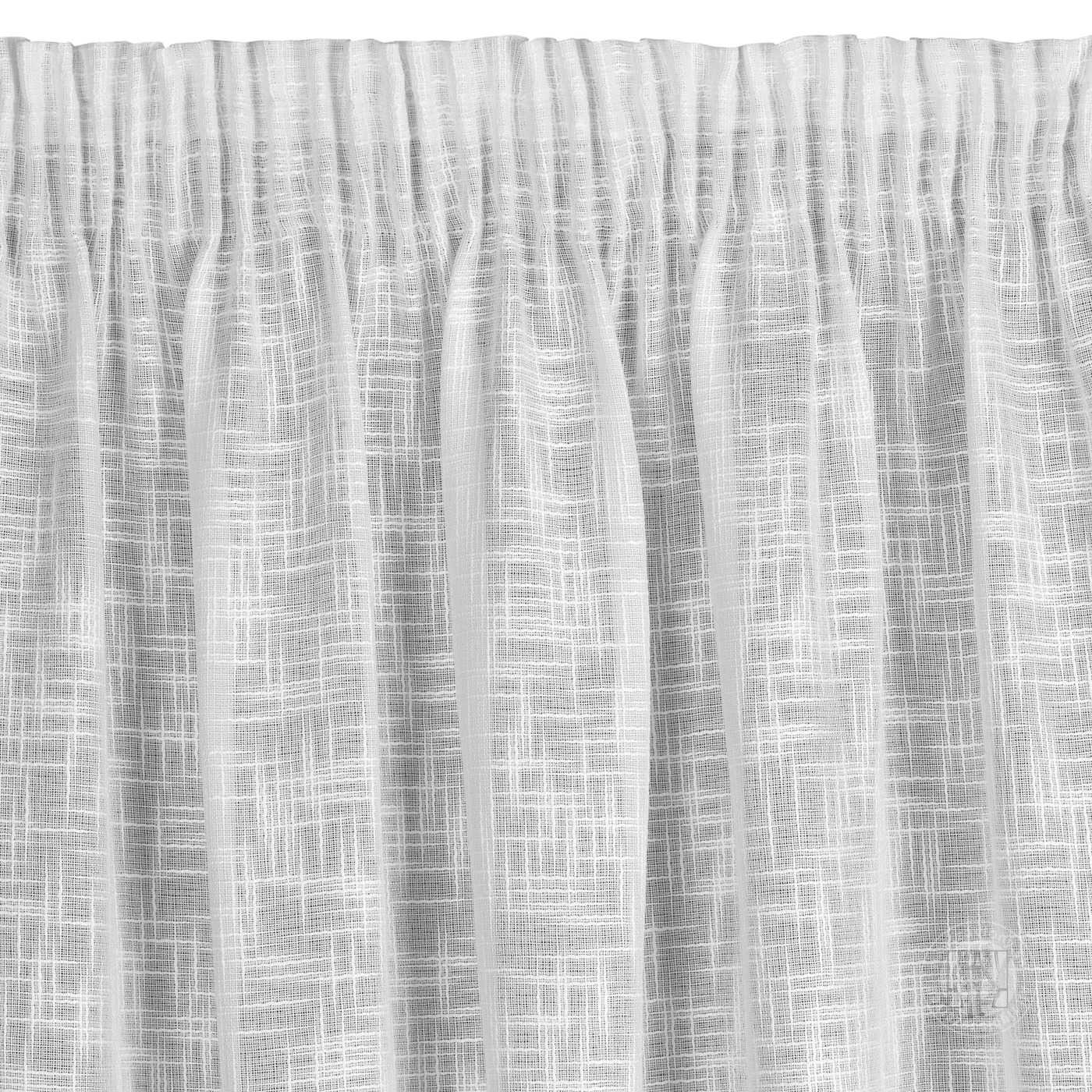 Záves RUBI na páske biely 140x270cm