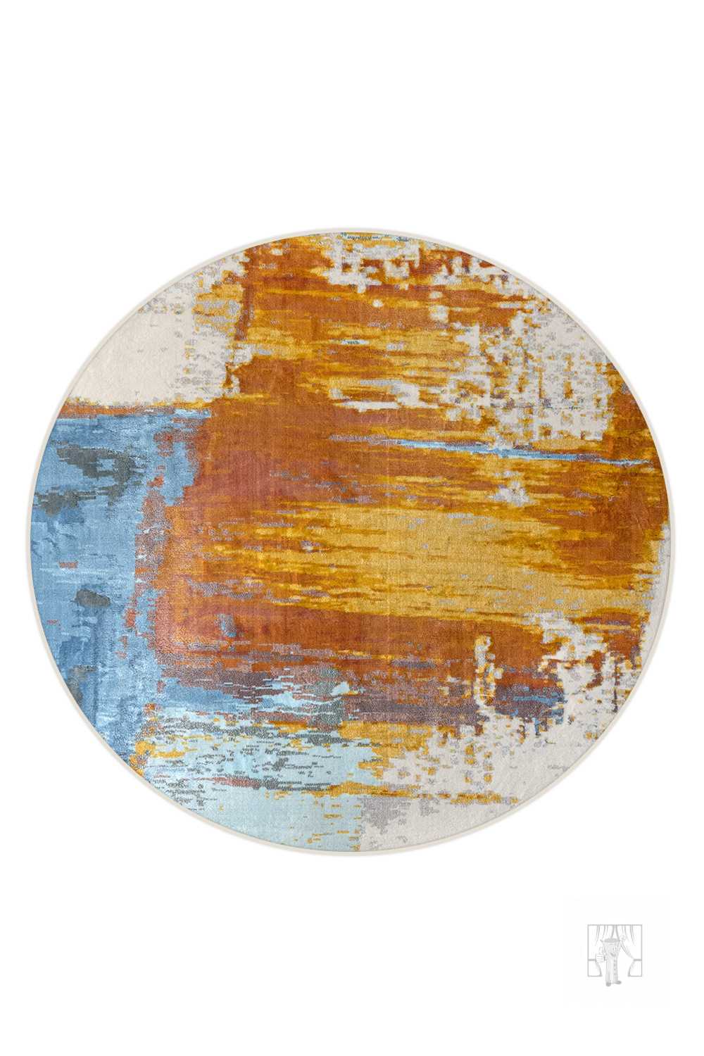 Kusový koberec BLOOM 466 139/AK990 - kruh