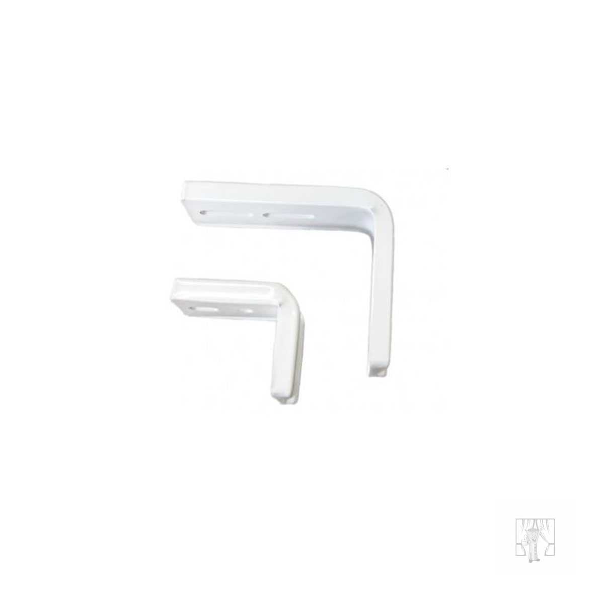 Nástenný držiak L - biely