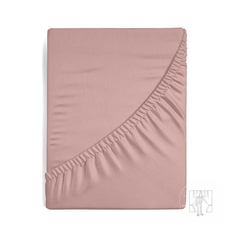 Plachta z bavlneného saténu NOVA3 100x200 cm púdrovo ružová