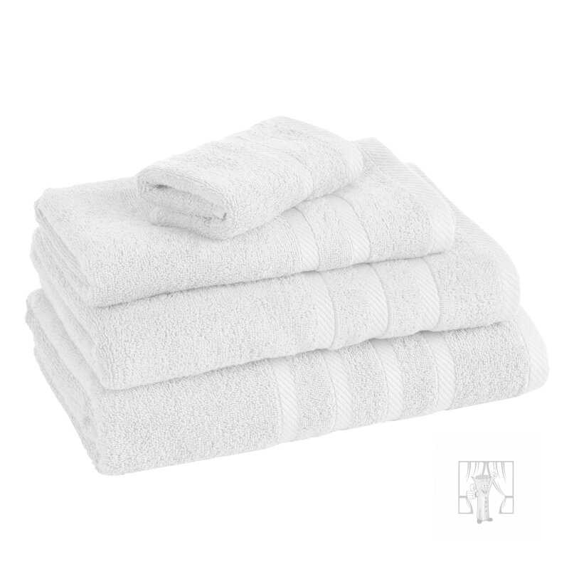 Osuška MILO 70x140 cm biela 01