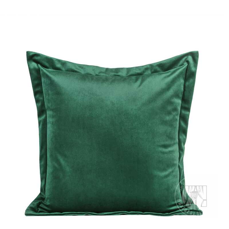 Obliečka na vankúš RIA 45x45 cm tmavozelená