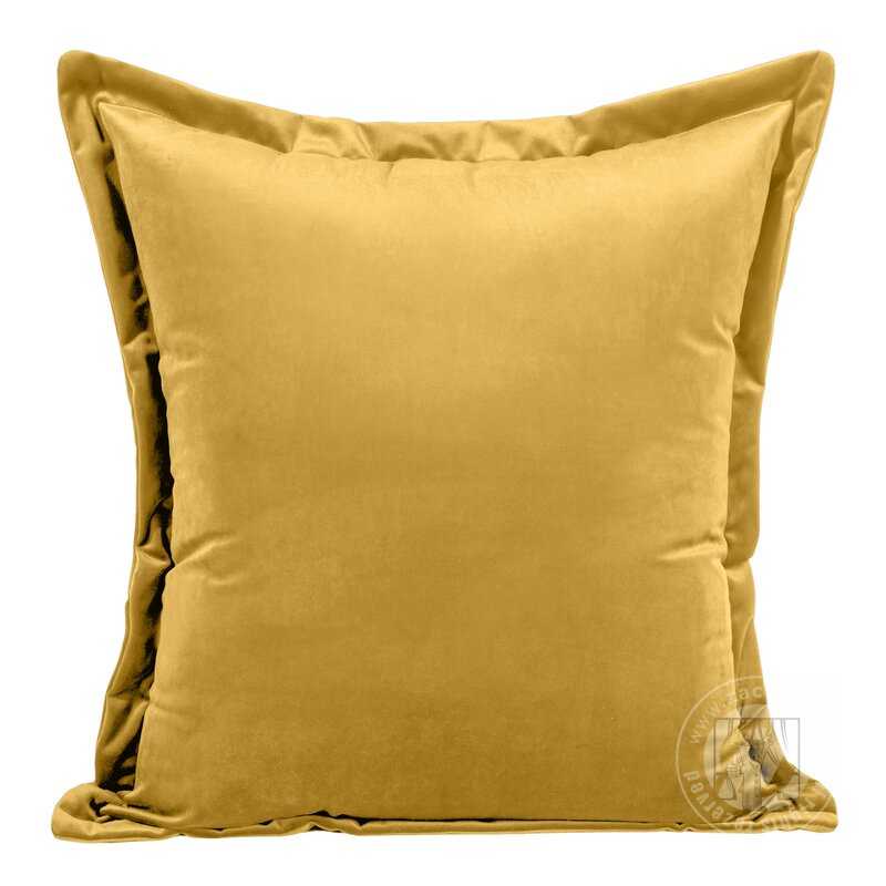 Obliečka na vankúš RIA 45x45 cm horčicová