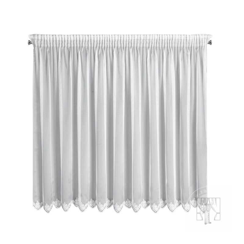 Záclona LIZ na páske biela 300x145cm