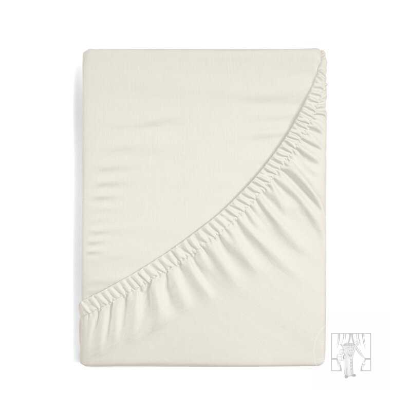 Plachta z bavlneného saténu NOVA3 160x200 cm krémová
