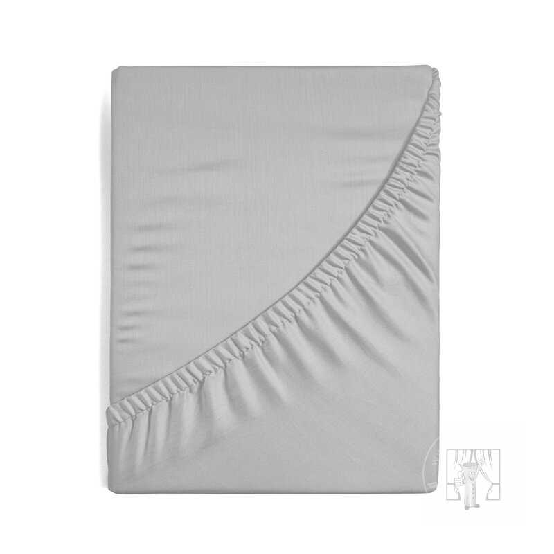 Plachta z bavlneného saténu NOVA3 140x200 cm strieborná
