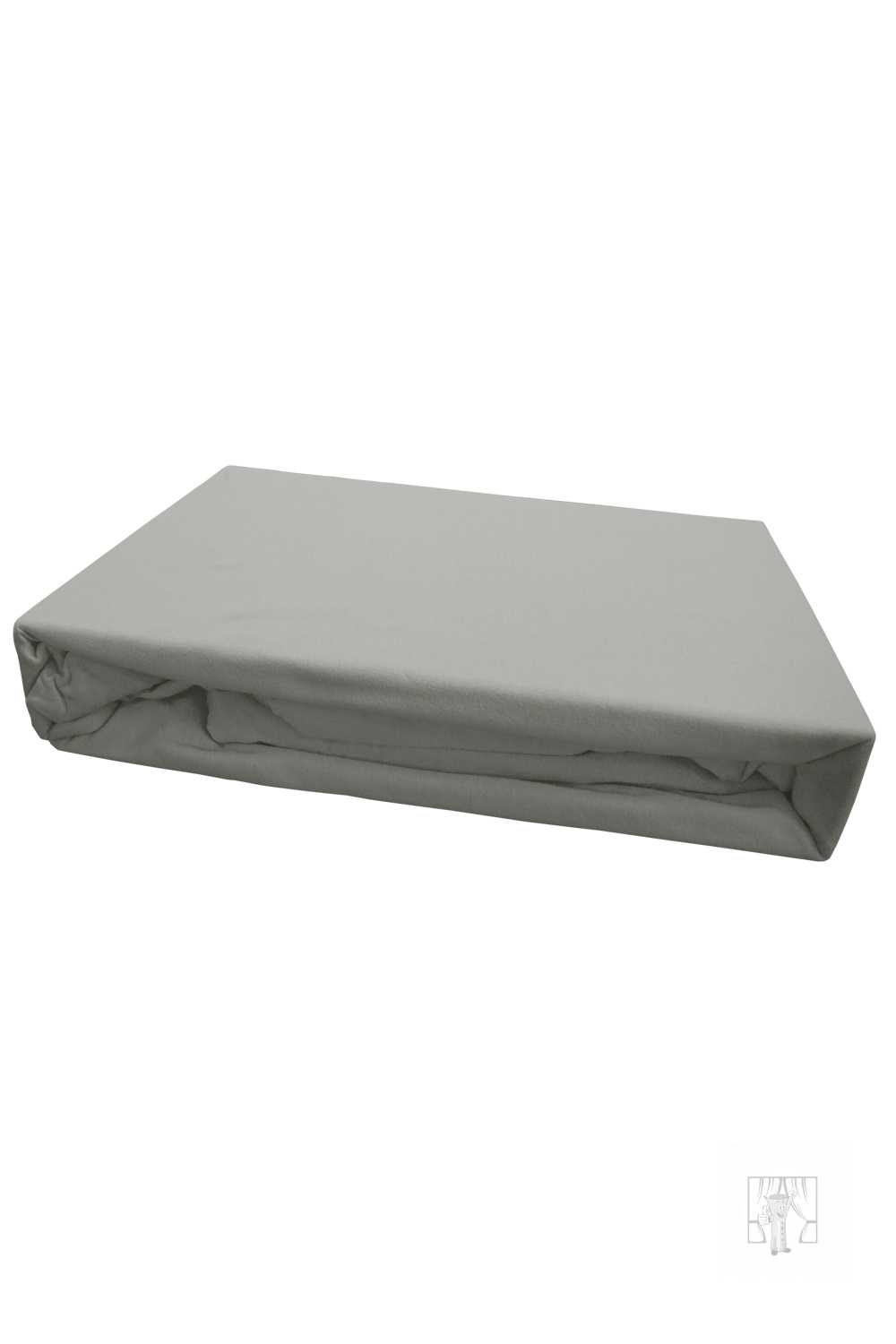 Napínacia plachta JERSEY 200x220 cm sivá 31