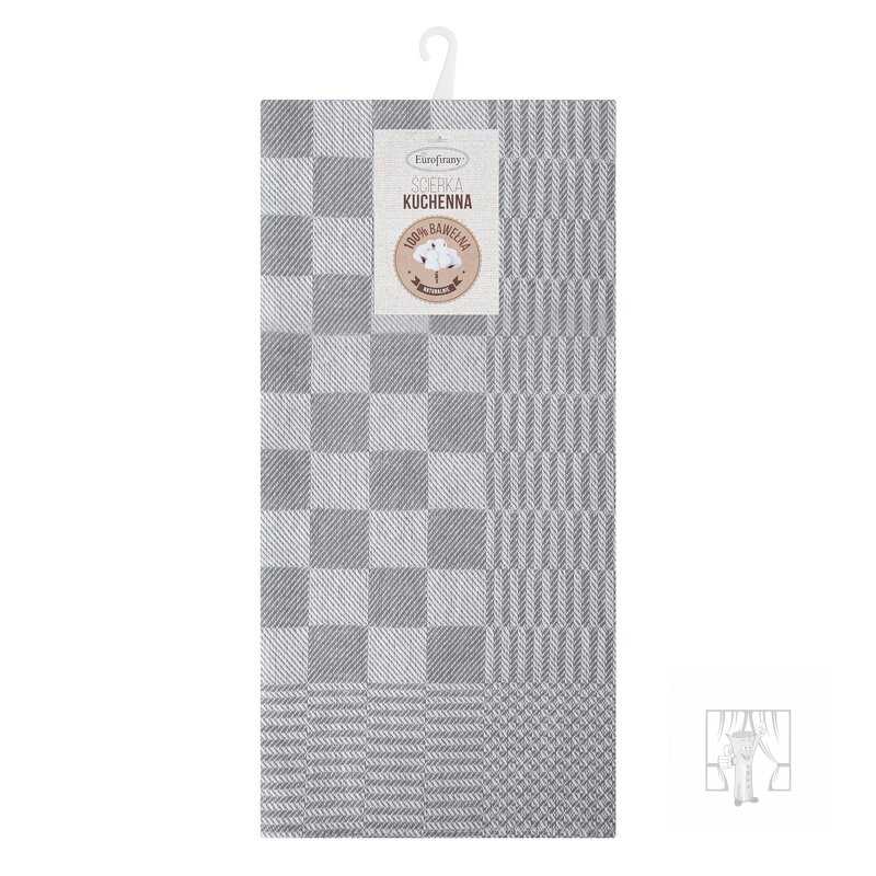 Sada bavlnených kuchynských utierok MAURO 50x70 cm sivé 2ks