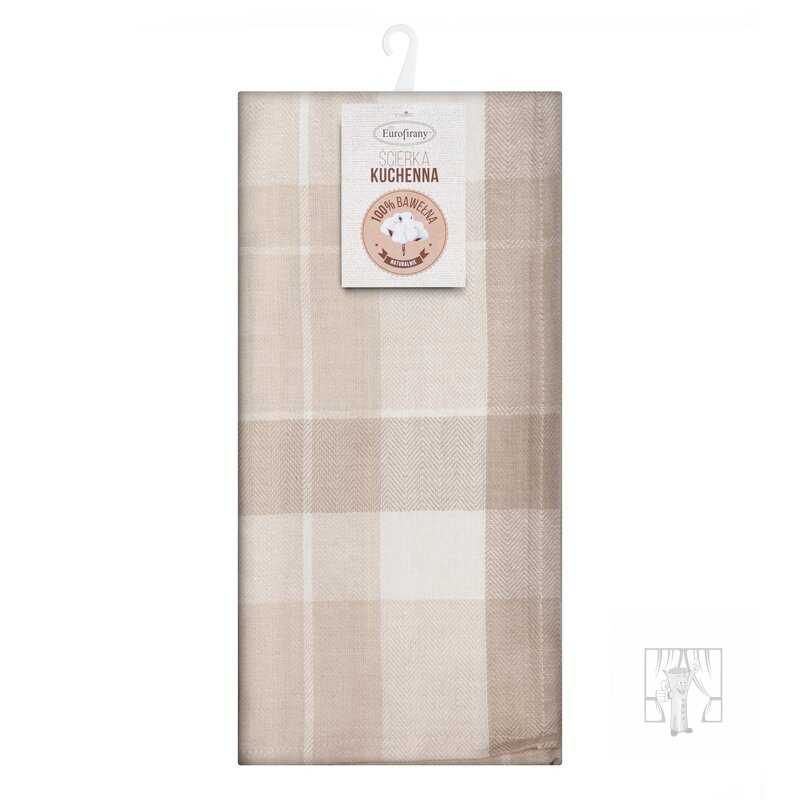 Sada bavlnených kuchynských utierok MONA 50x70 cm béžové 2ks