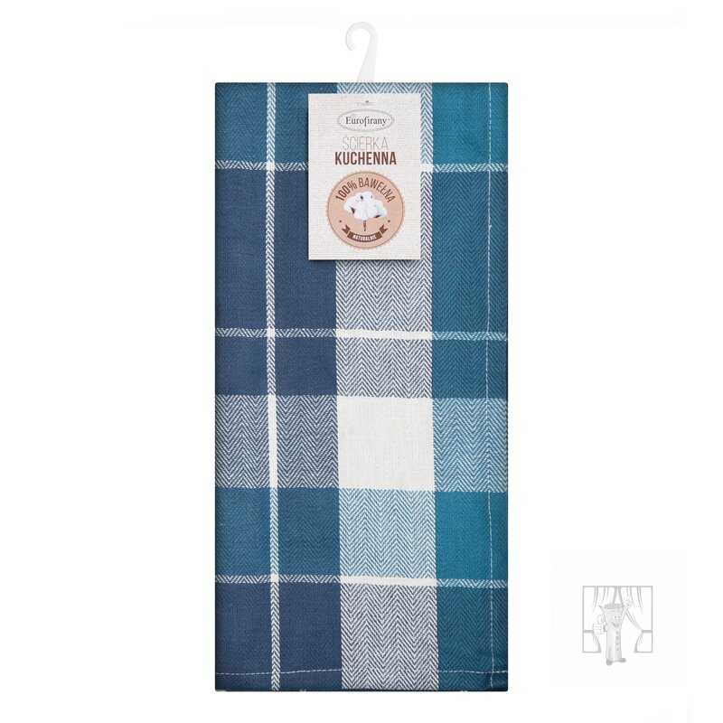 Sada bavlnených kuchynských utierok MONA 50x70 cm modré 2ks