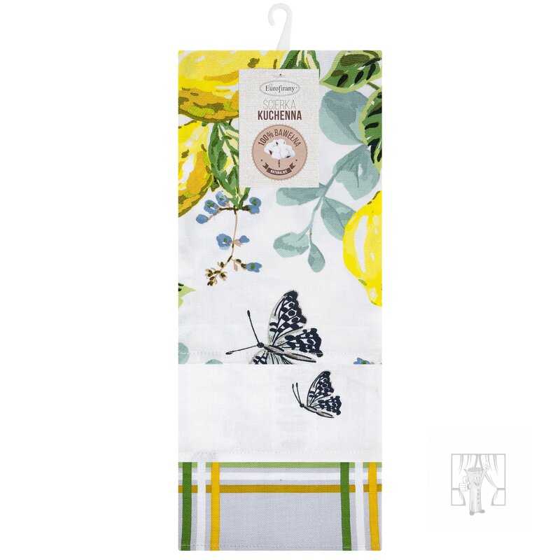 Sada bavlnených kuchynských utierok LEMON 50x75 cm 3ks
