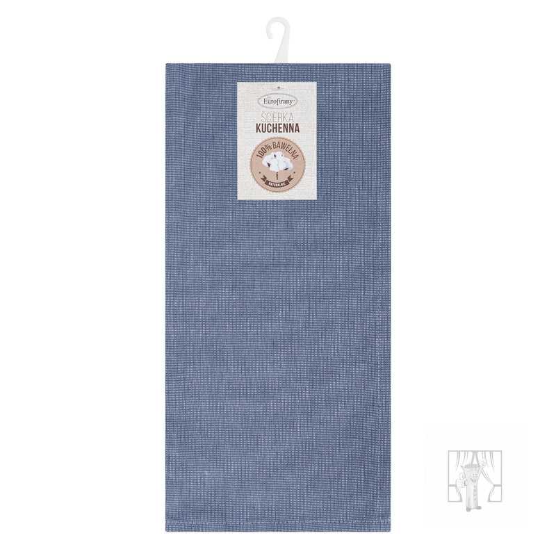 Sada bavlnených kuchynských utierok KARIN 50x70 cm modré 2ks