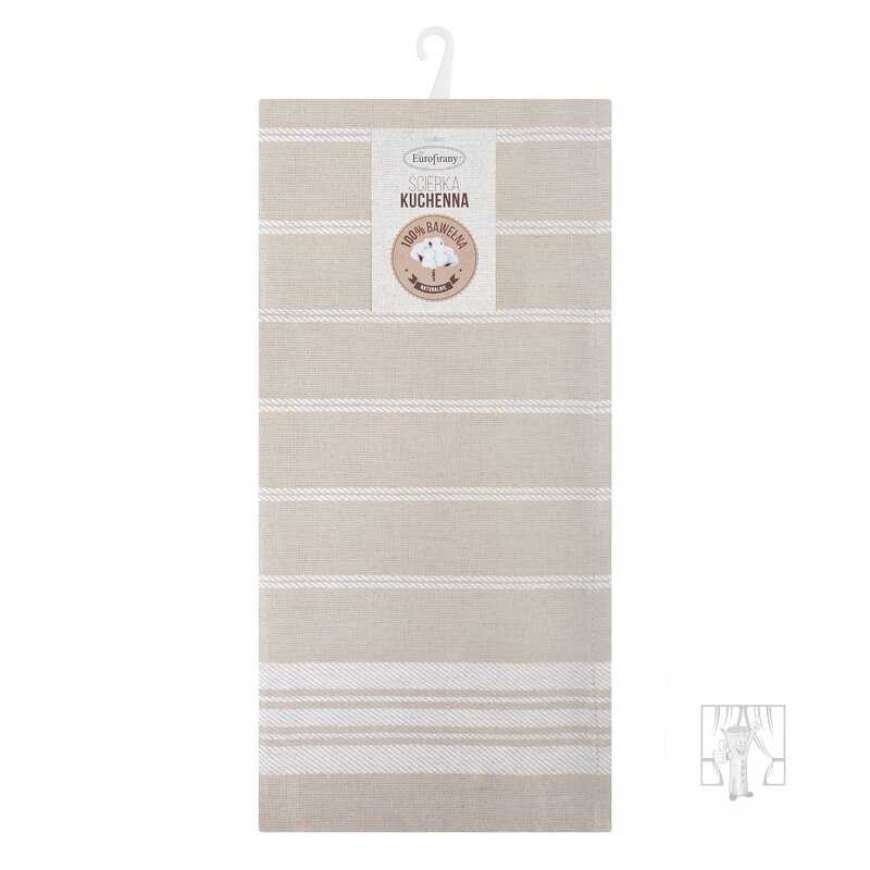 Sada bavlnených kuchynských utierok RUBI 50x70 cm béžové 2ks