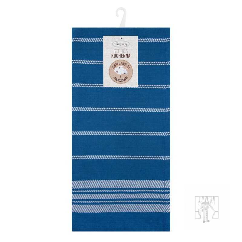 Sada bavlnených kuchynských utierok RUBI 50x70 cm modré 2ks