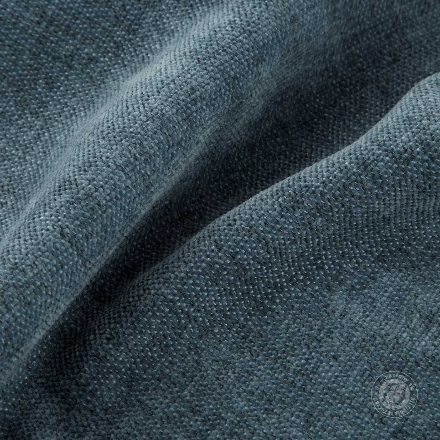 Šenilový záves NATALI 300 cm denimový