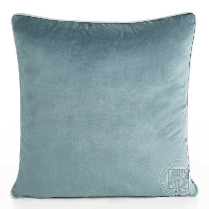 Obliečka na vankúš GAJA2 s lemovaním 60x60 cm tmavomodrá