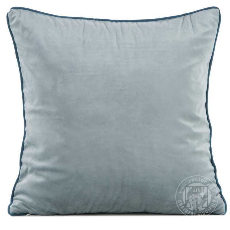 Obliečka na vankúš GAJA2 s lemovaním 60x60 cm šalviová