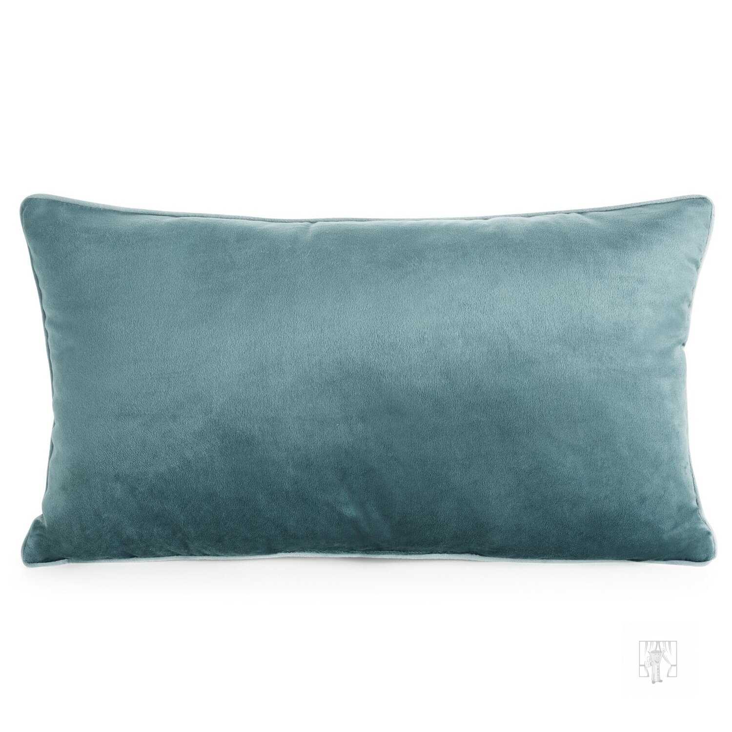 Vankúš GAJA3 s lemovaním 30x50 cm tmavomodrá