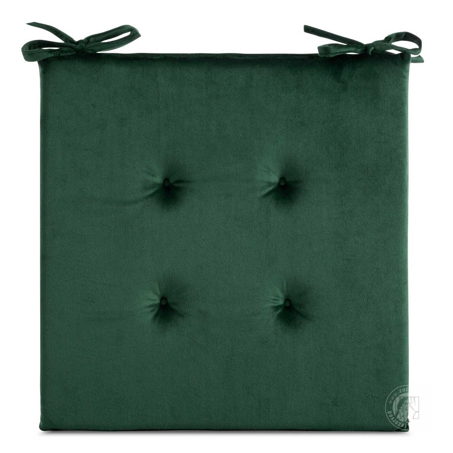 Podsedák GAJA 40x40 cm tmavozelený