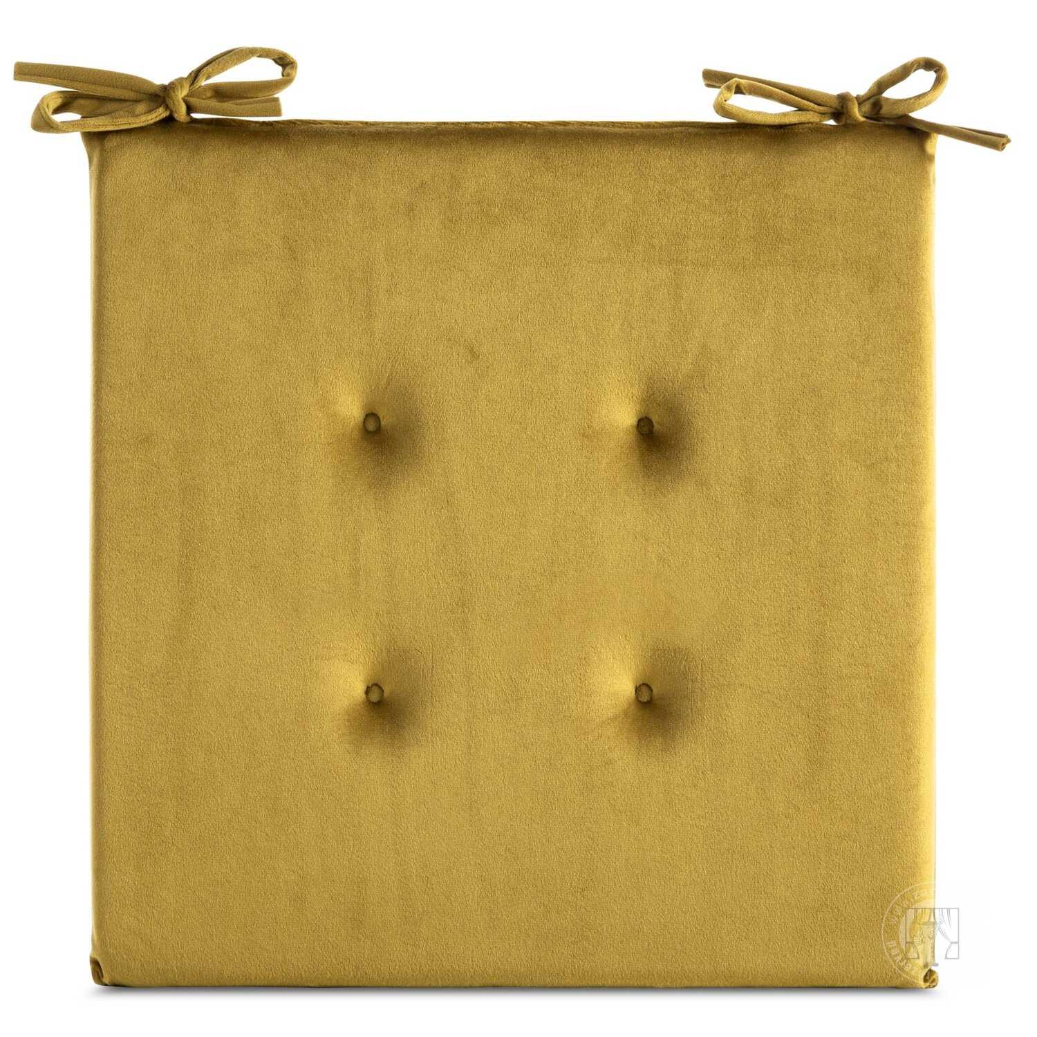 Podsedák GAJA 40x40 cm horčicový