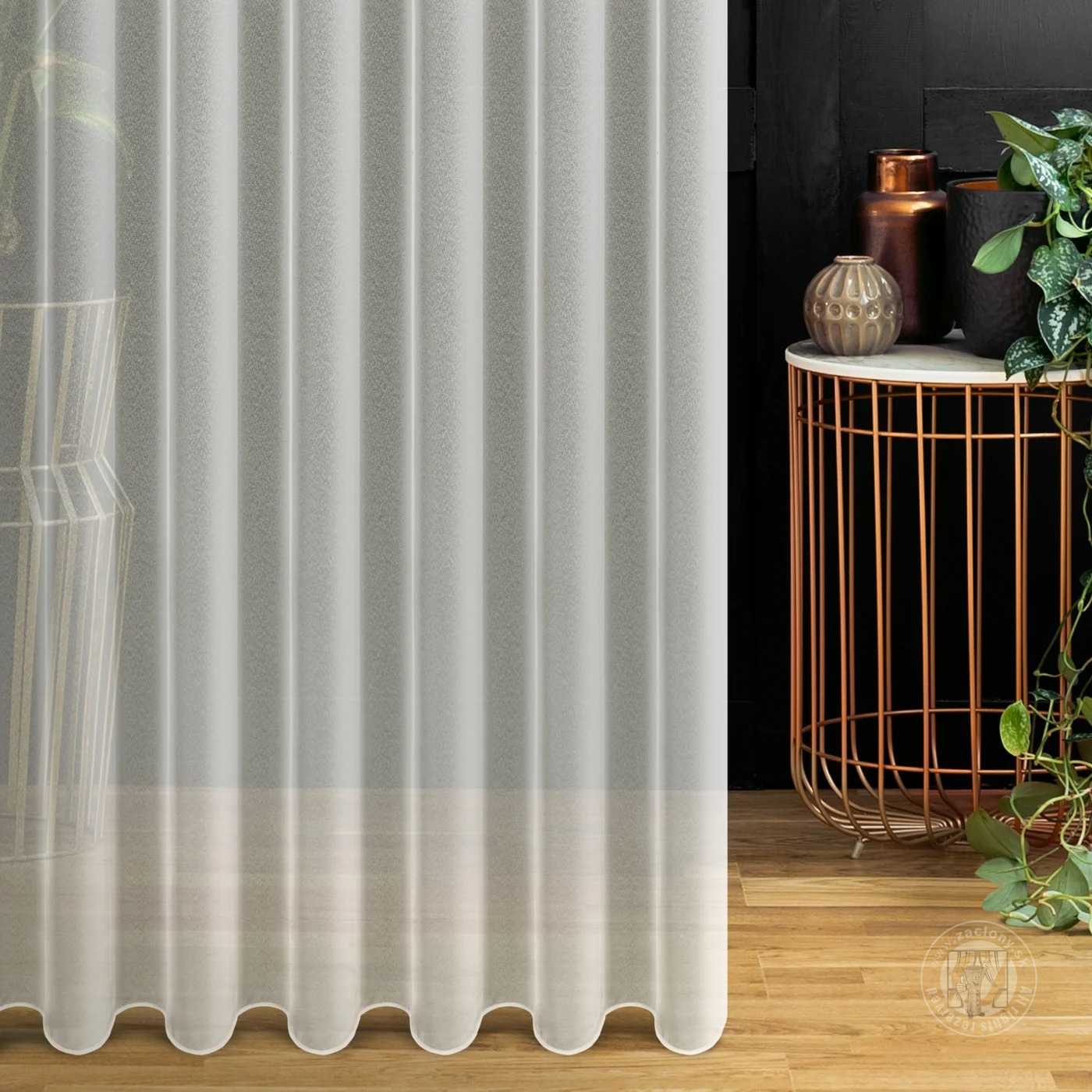 Záclona metráž 1070A markizeta krémová, 330cm