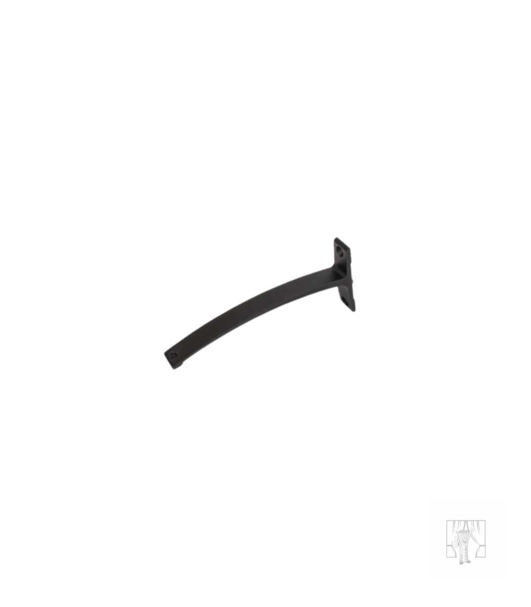 Nástenný držiak LUXOR Čierny 180 mm - Jednoduchý