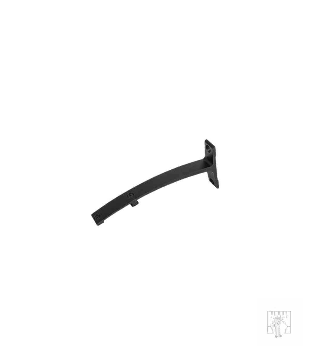 Nástenný držiak LUXOR Čierny 120/180 mm - Dvojitý