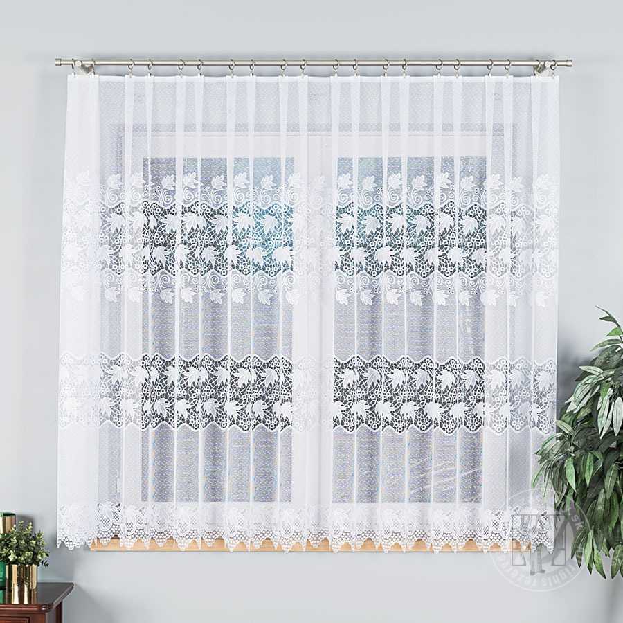 Žakarová záclona metráž 004164/001 160cm