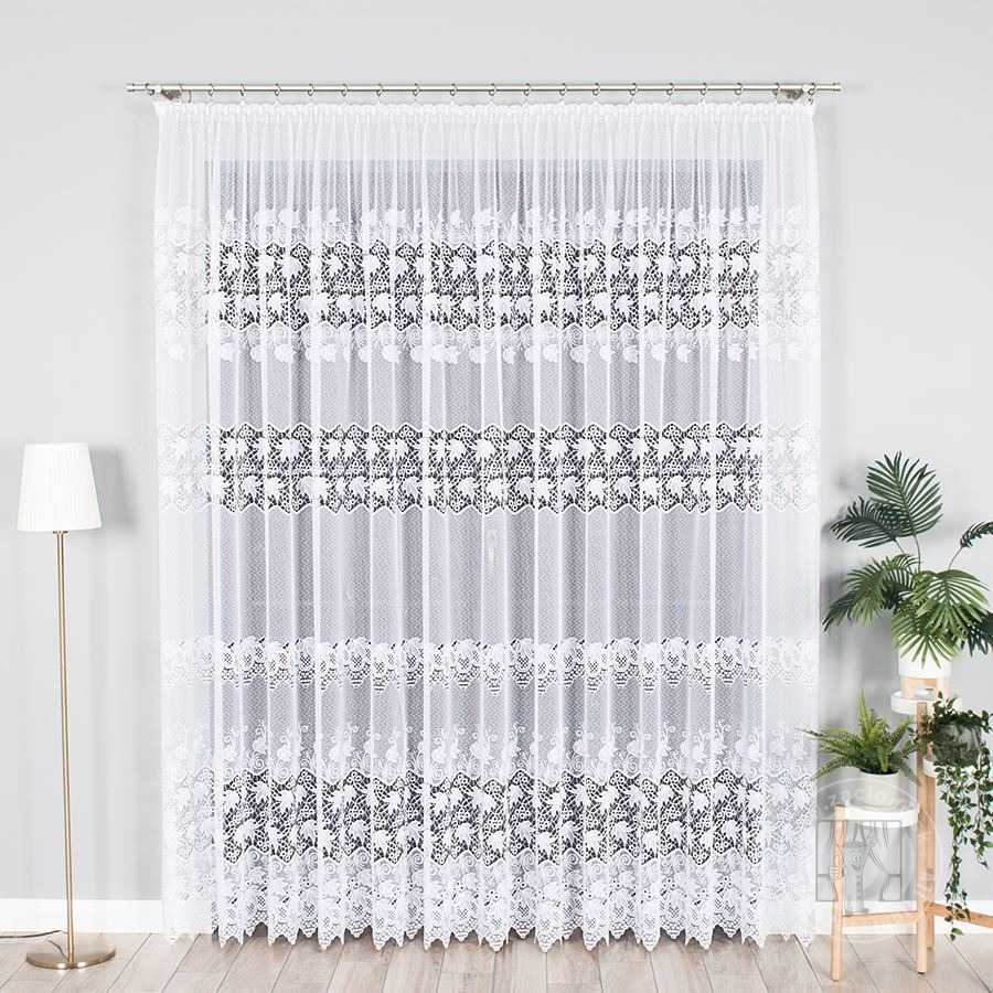 Žakarová záclona metráž 004164/001, 250cm