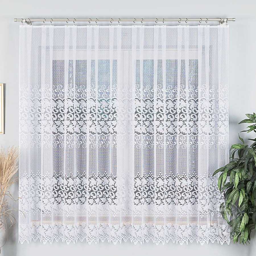 Žakarová záclona metráž 004465/001, 180cm