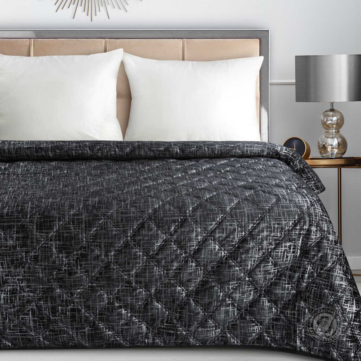 Prehoz na posteľ BLINK6 170x210 cm čierny