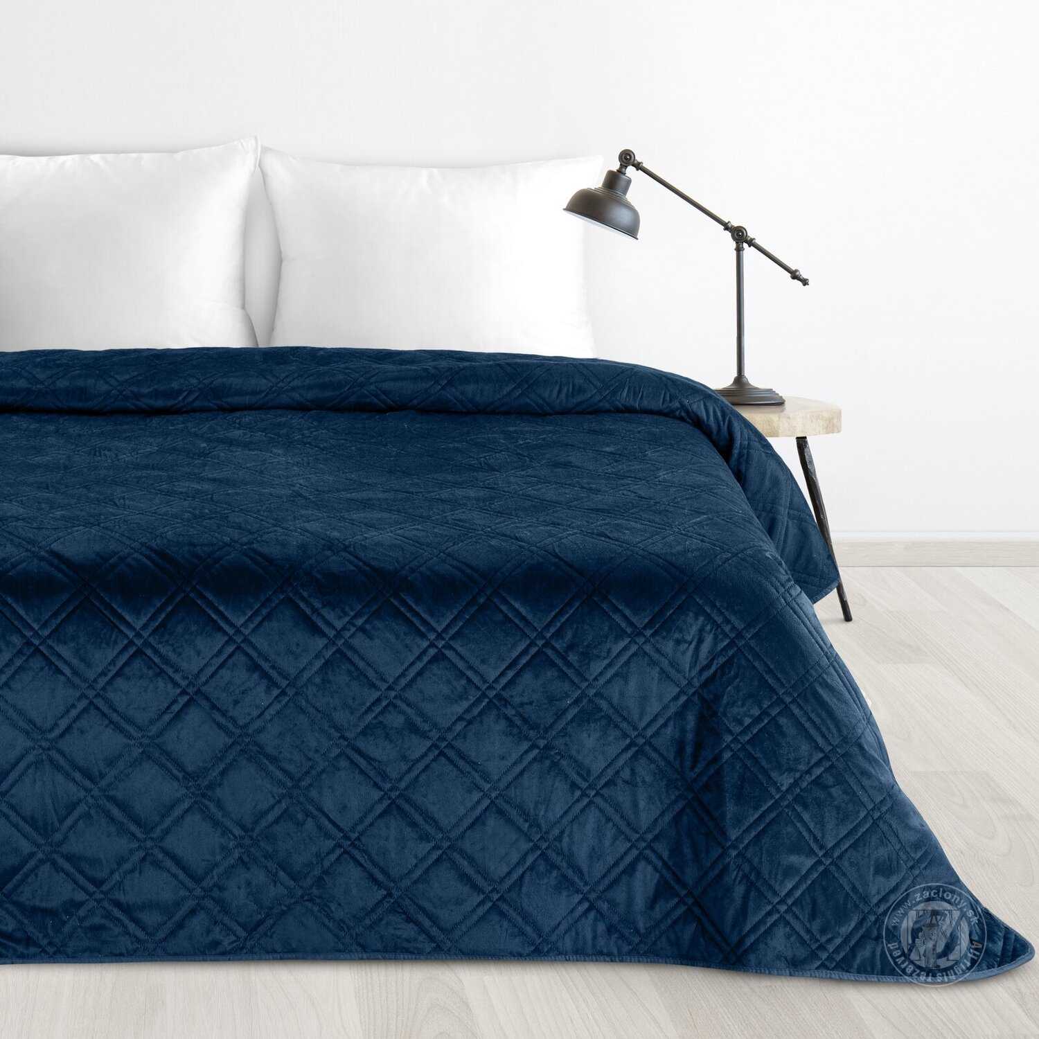 Prehoz na posteľ LUIZ8 220x240 cm granátový