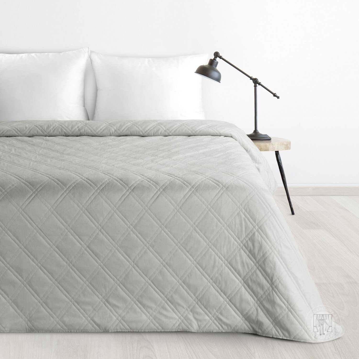 Prehoz na posteľ LUIZ8 200x220 cm strieborný