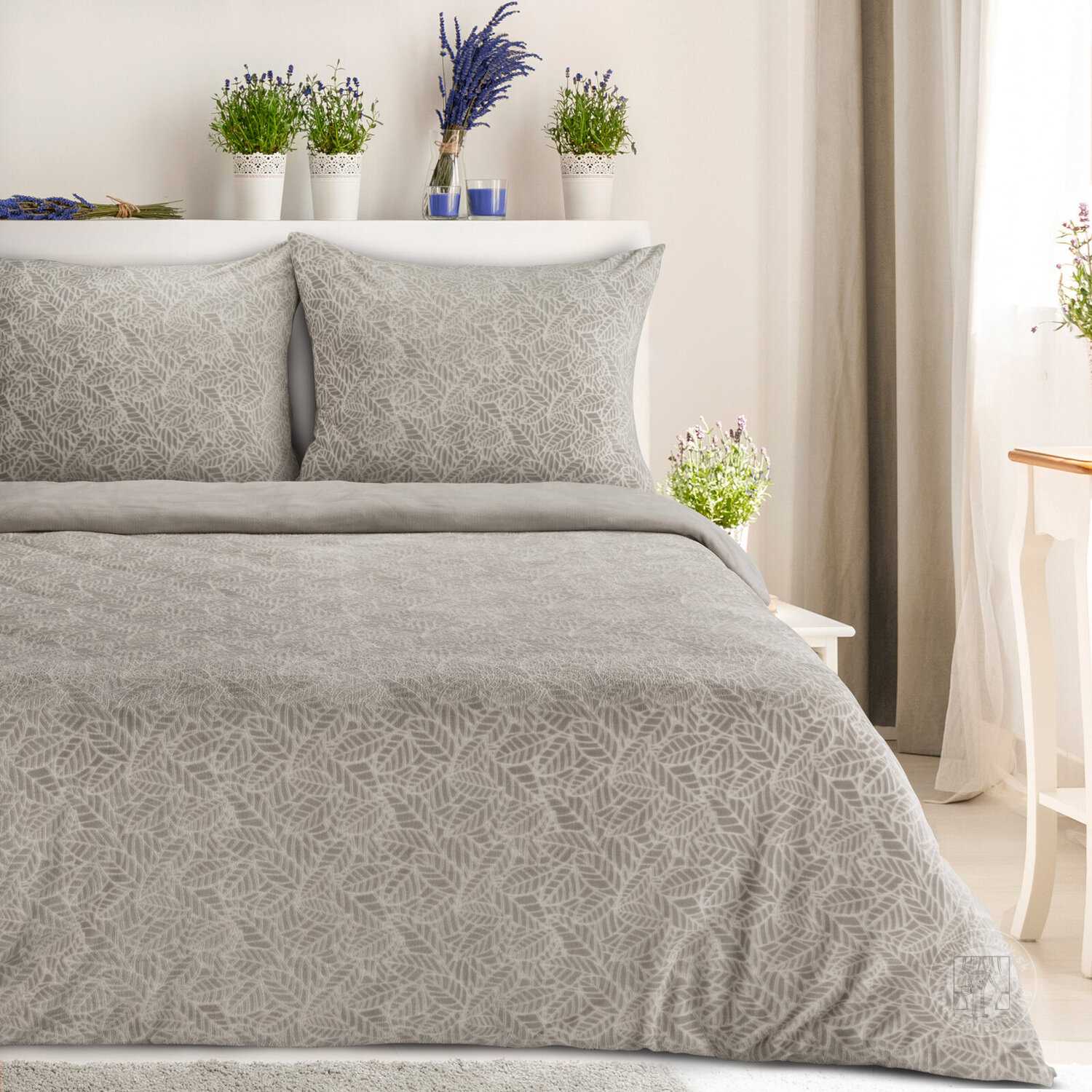 Posteľná bielizeň flísová FLANO 140x200cm + 70x90cm, béžová/krémová