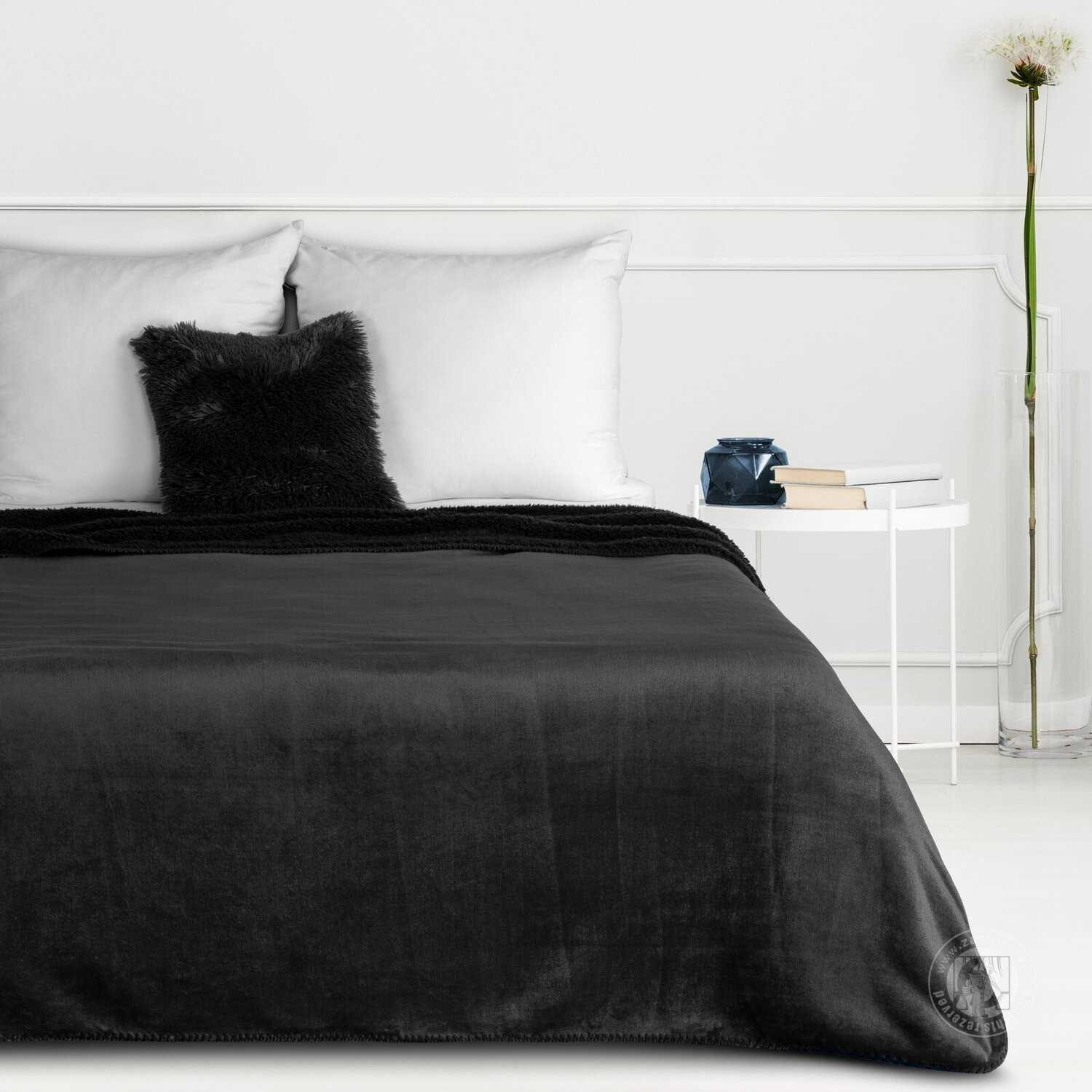 Deka obojstranná TEDY 150x200cm čierna