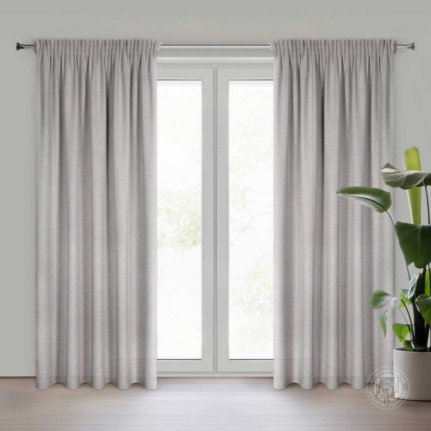 Záves ERIS na páske 140x270cm cappuccino