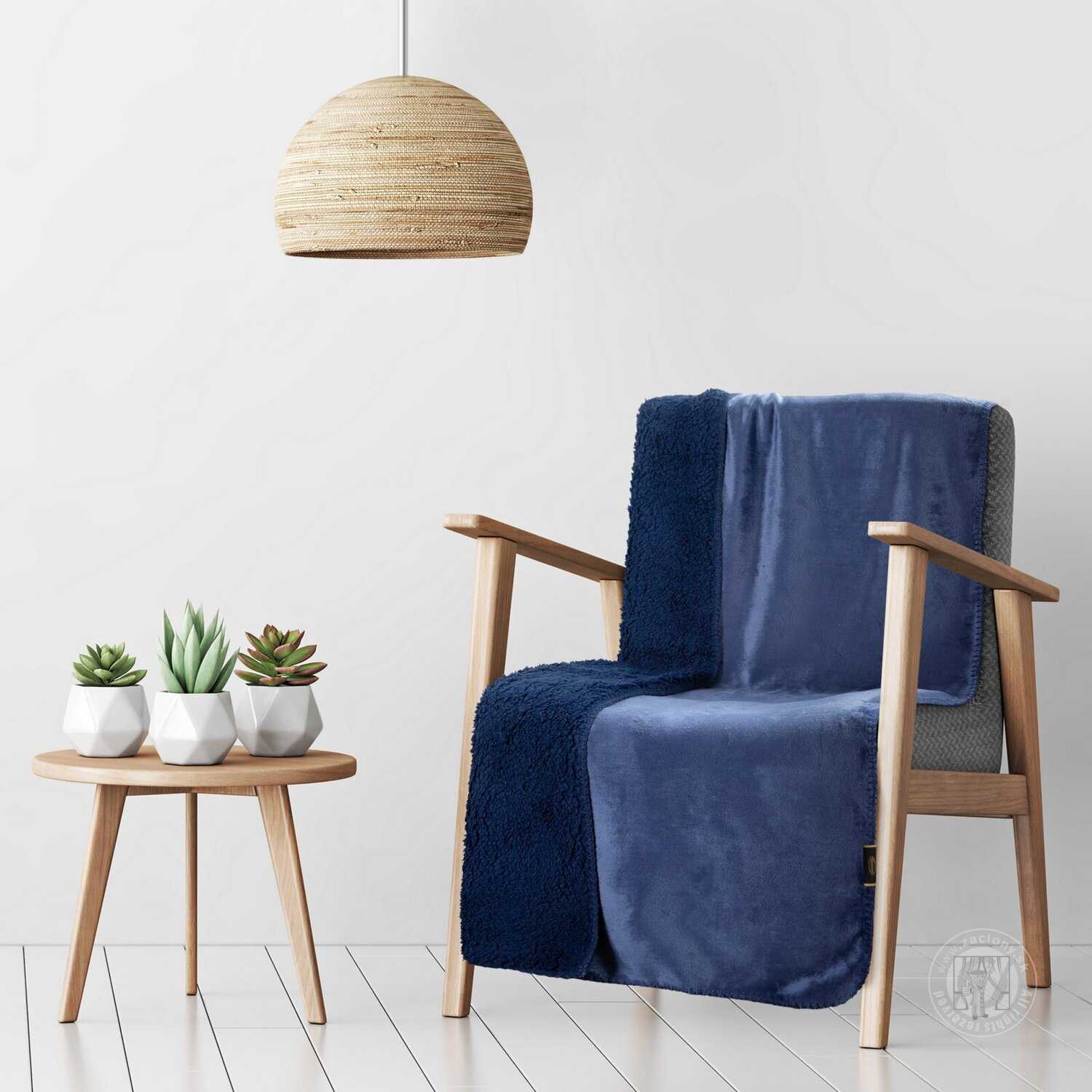 Deka obojstranná TEDY 70x160cm granátová