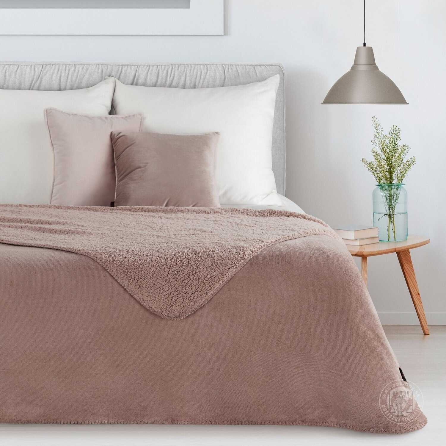 Deka obojstranná TEDY 170x210cm púdrová
