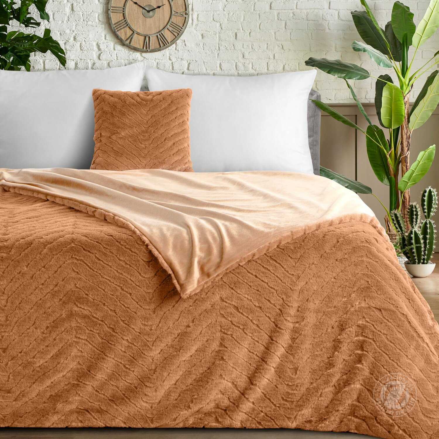 Deka obojstranná KATE 150x200cm medová