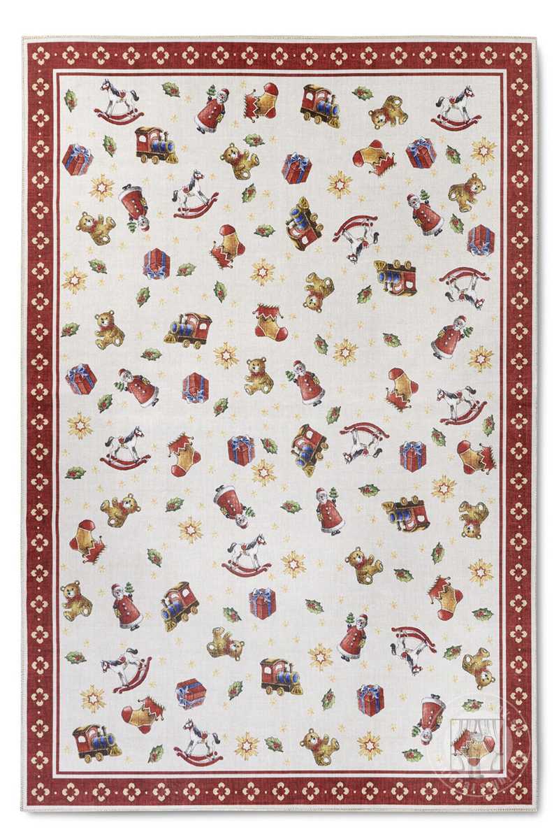 Kusový koberec Villeroy & Boch Toy´s Delight 106192 Red Multicolour, bez vlasu