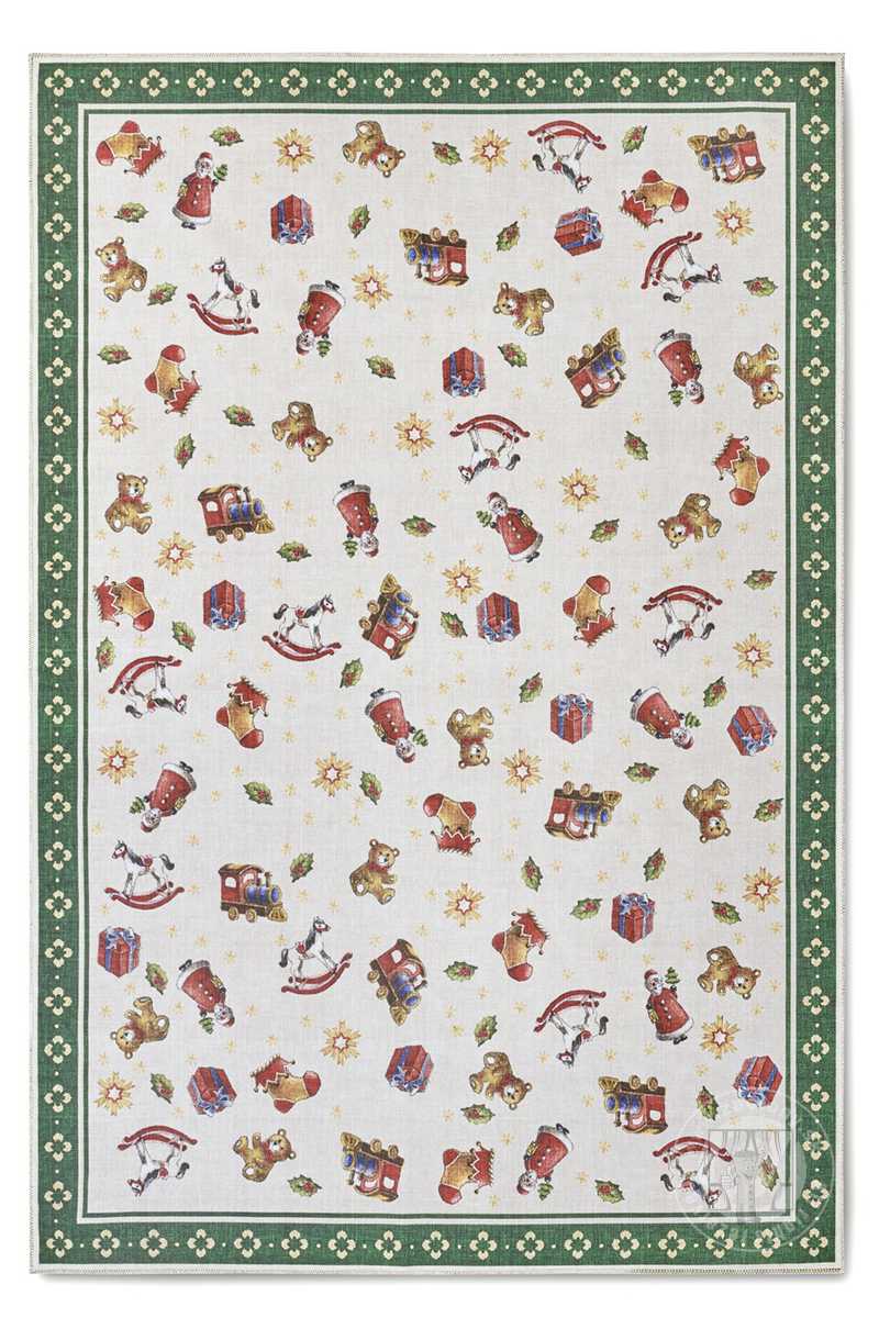 Kusový koberec Villeroy & Boch Toy´s Delight 106193 Green Multicolour, bez vlasu