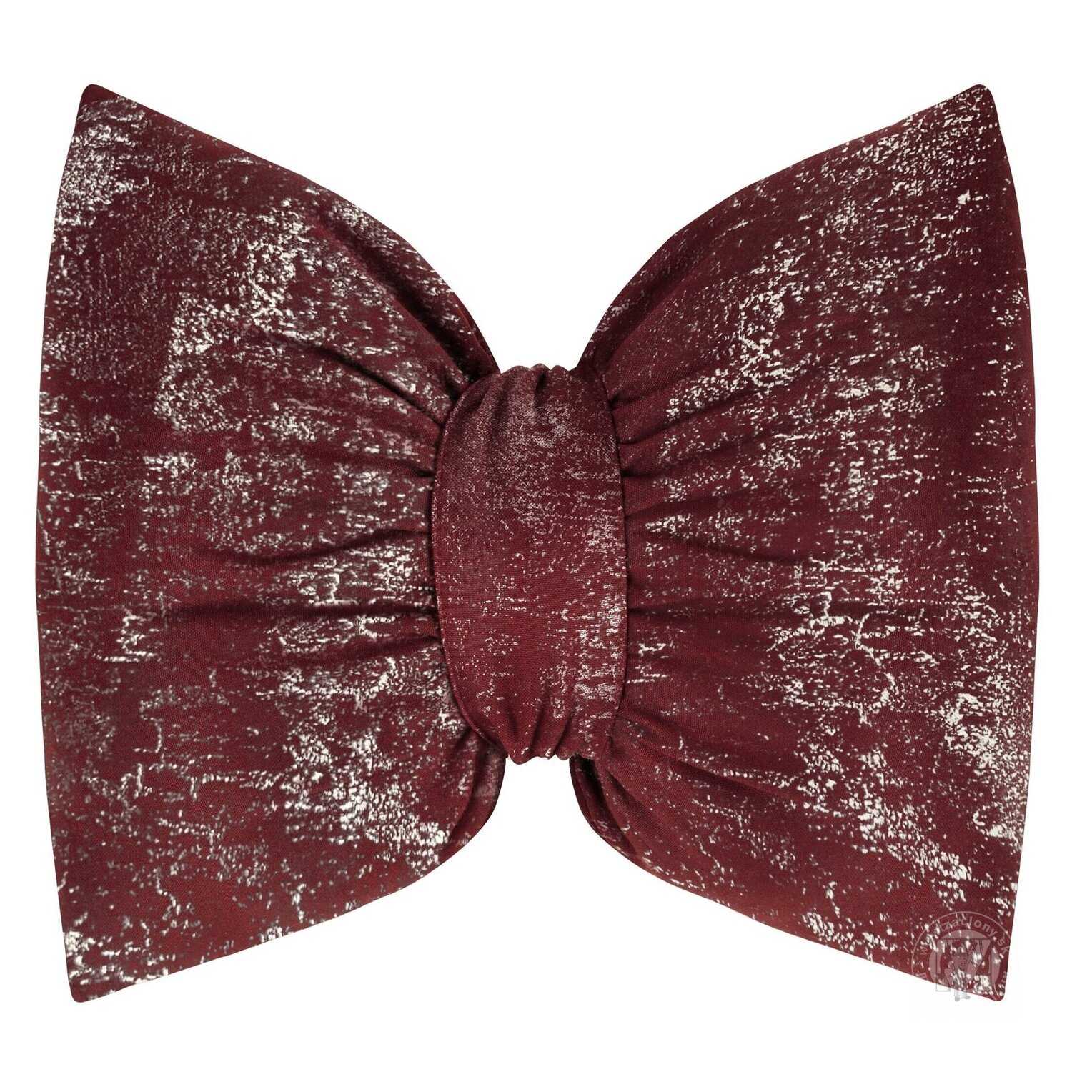 Vianočný vankúš KOKARDA 45x55 cm bordový/zlatý