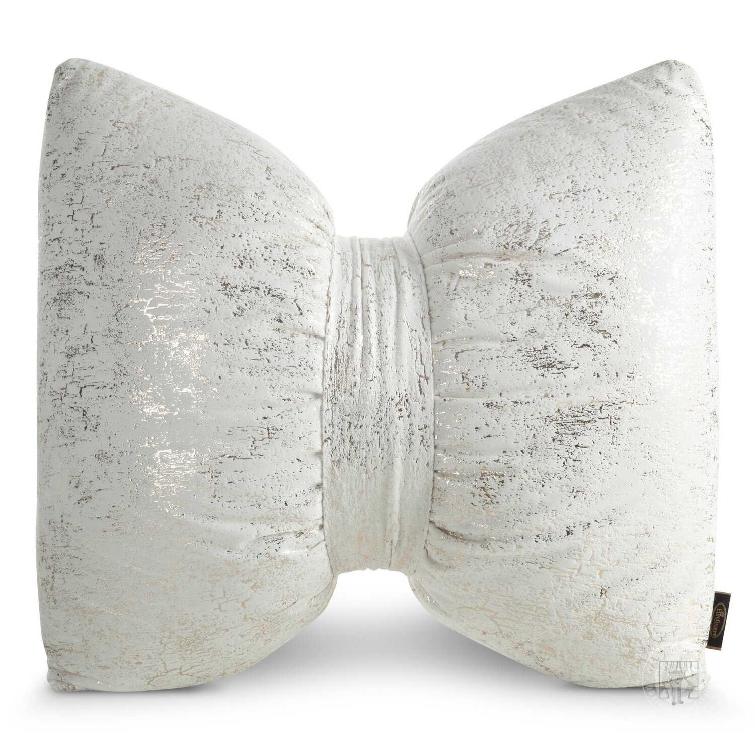 Vianočný vankúš KOKARDA 45x55 cm krémový/zlatý