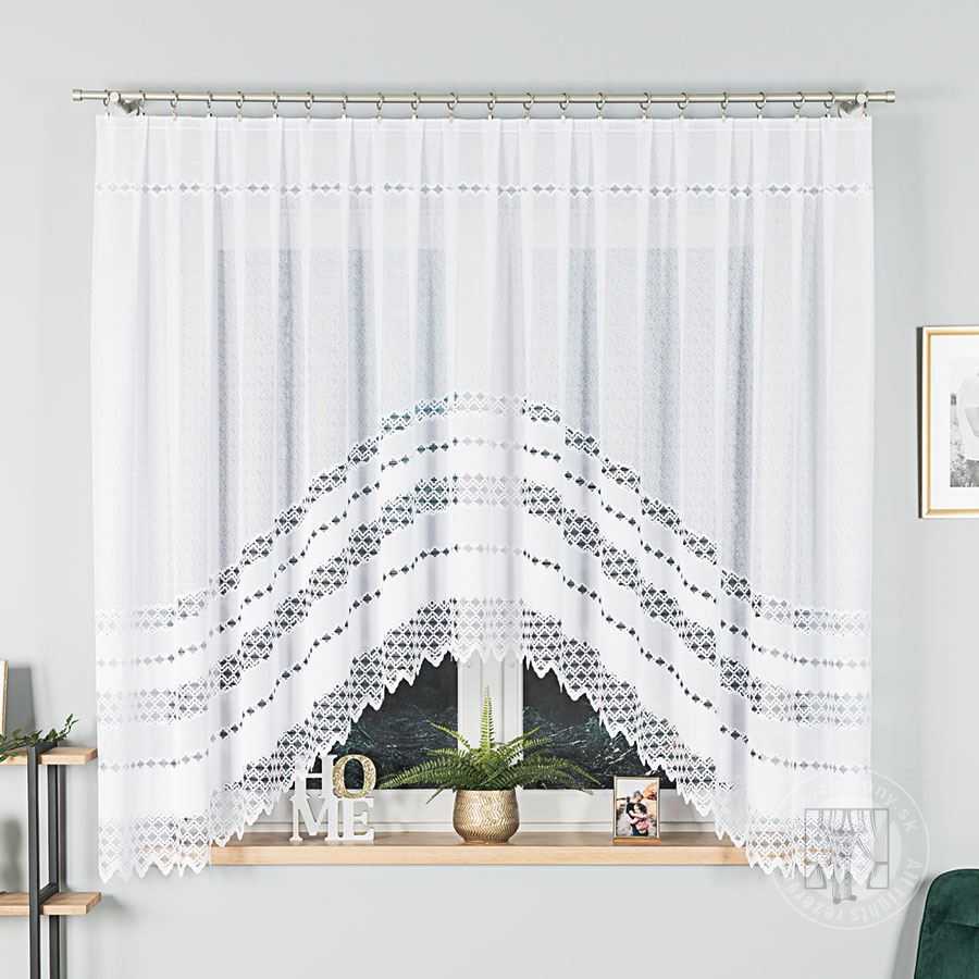 Žakarová záclona FILOMENA 018669 340x160cm