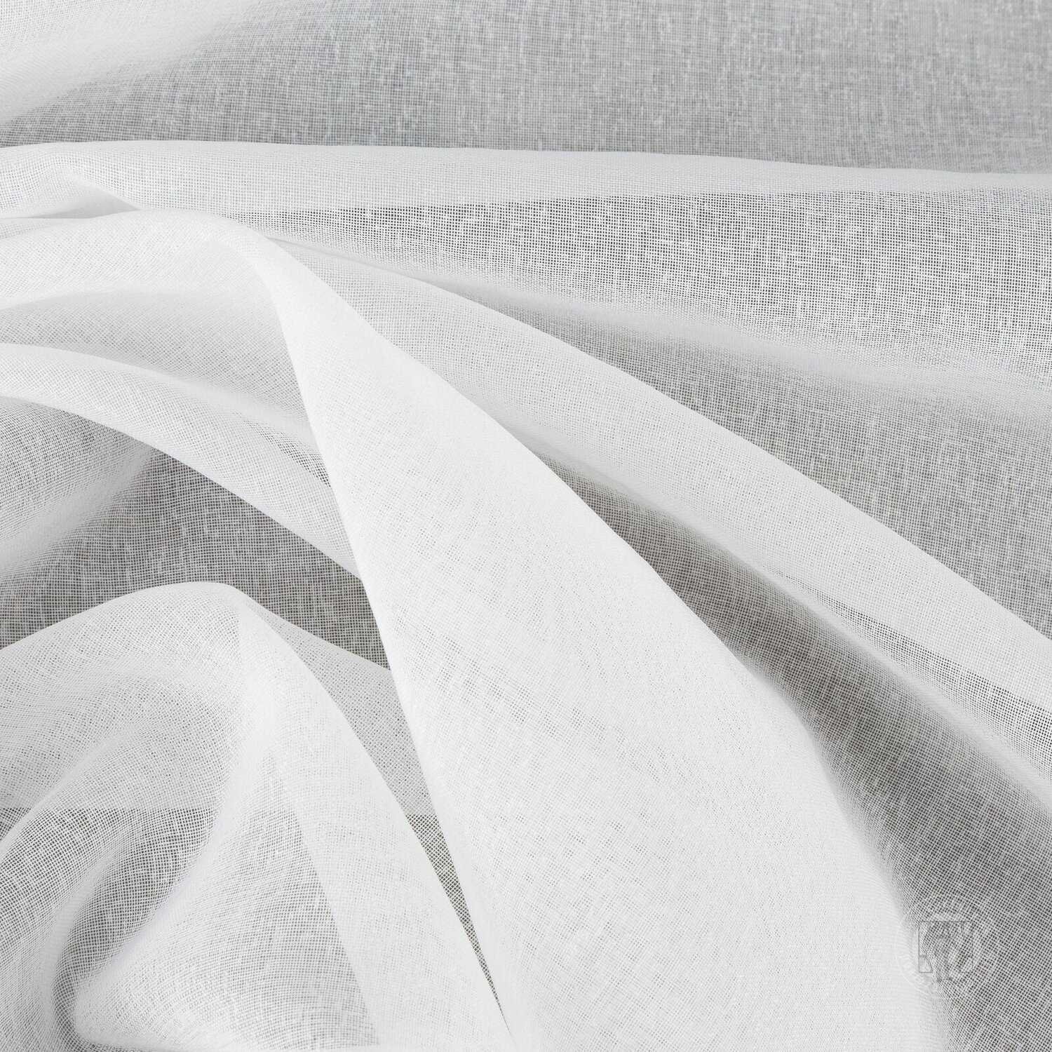 Záclona metráž 2154 biela 300cm