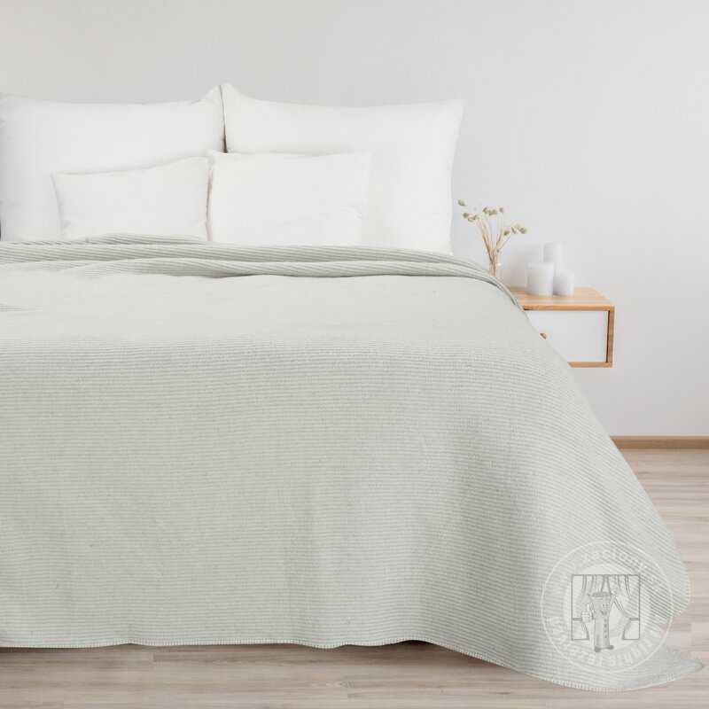 Deka AMBER s vafľovou štruktúrou 200x220cm krémová