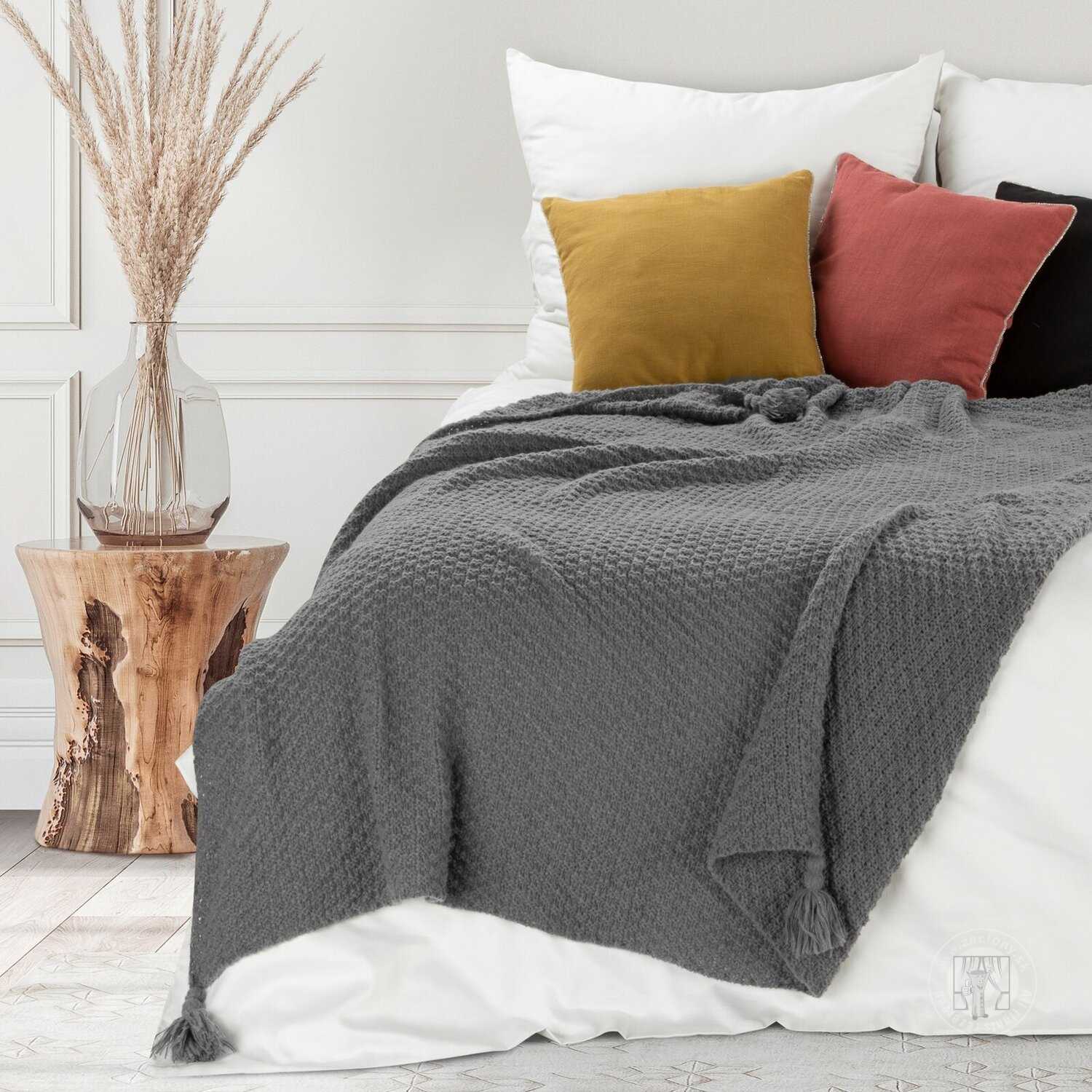 Deka PLED 130x170cm grafitová